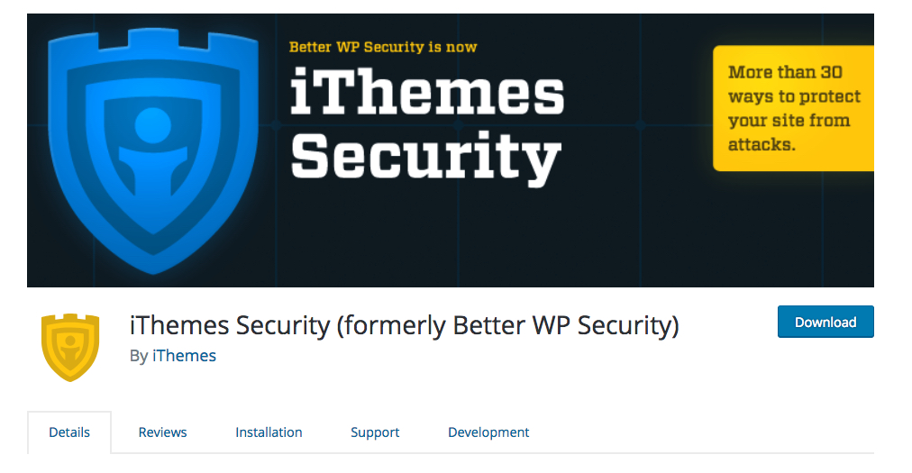 ithemes security for wordpress